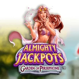 Official Jackpots logo: Almighty Jackpots: Garden of Persephone by Novomatic at OnlySpins Casino