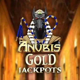 Anubis Gold Jackpots logo by Inspired Gaming OnlySpins Casino