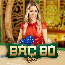 Bac Bo slot logo by Evolution at OnlySpins Casino