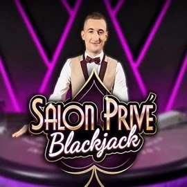 Blackjack Salon Privé slot icon by Ezugi, available at OnlySpins Casino