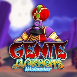 Official Jackpots logo: Genie Jackpots Wishmaker by Blueprint Gaming at OnlySpins Casino