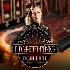 Lightning Roulette by Evolution, showcased at onlyspinscasino.org.pl – game logo