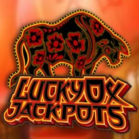 Lucky Ox Jackpots slot icon by Rival, available at OnlySpins Casino