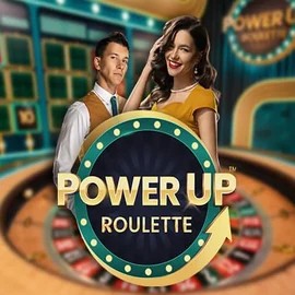 PowerUP Roulette logo – Live Casino by Pragmatic Play at OnlySpins Casino